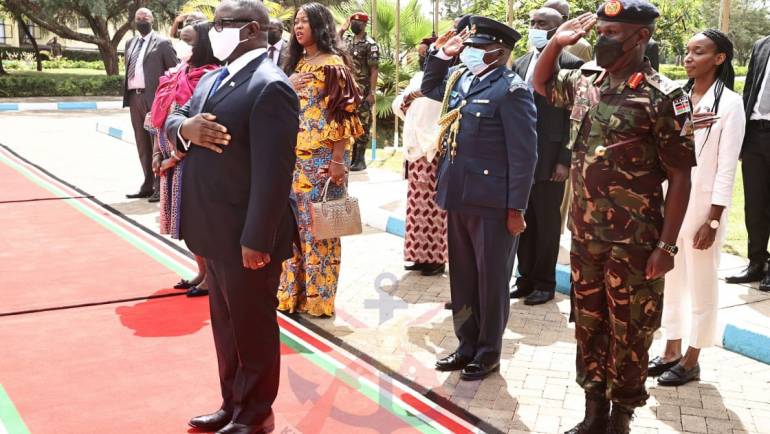 PRESIDENT OF SIERRA LEONE GRACES INTERNATIONAL DAY OF UN PEACEKEEPERS AT HPSS, EMBAKASI