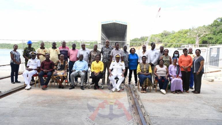 PUBLIC SERVICE COMMISSION DELEGATION VISITS KENYA SHIPYARD LIMITED