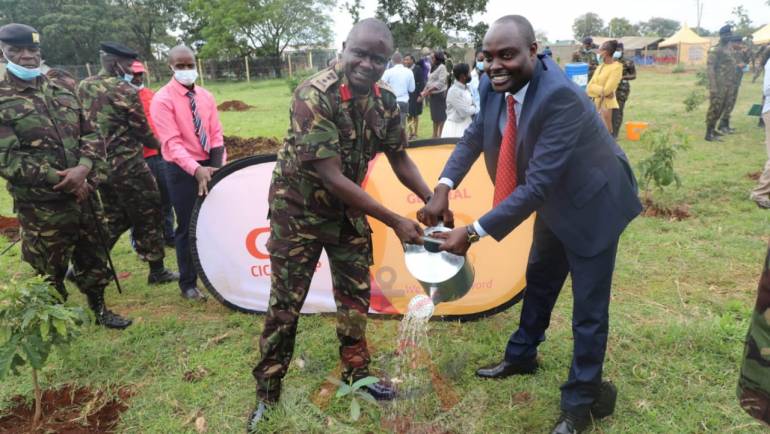 7,000 TREES PLANTED IN KAHAWA GARRISON
