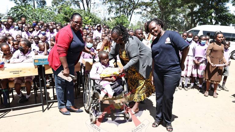 MWAK MENTORS STUDENTS IN NAKURU AND GILGIL REGIONS