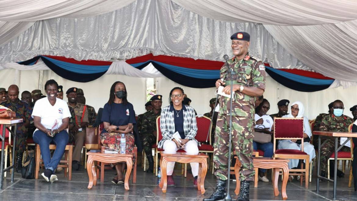 MWAK MENTORS RTS RECRUITS AT MOI BARRACKS