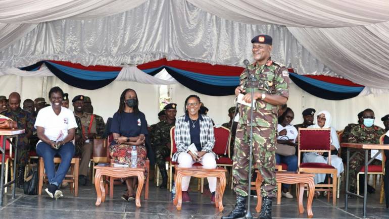 MWAK MENTORS RTS RECRUITS AT MOI BARRACKS