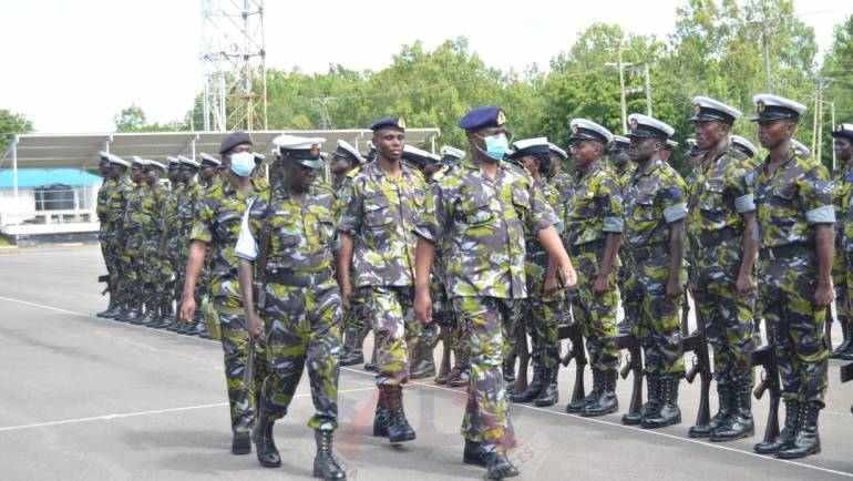 KENYA NAVY SENIOR LEADERSHIP COMMAND COURSE PARTICIPANTS GRADUATE