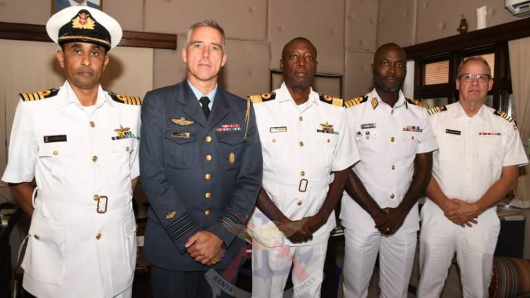GHANA’S DANISH DEFENSE ATTACHÉ AND DIRECTOR NAVAL TRAINING VISIT KENYA NAVY