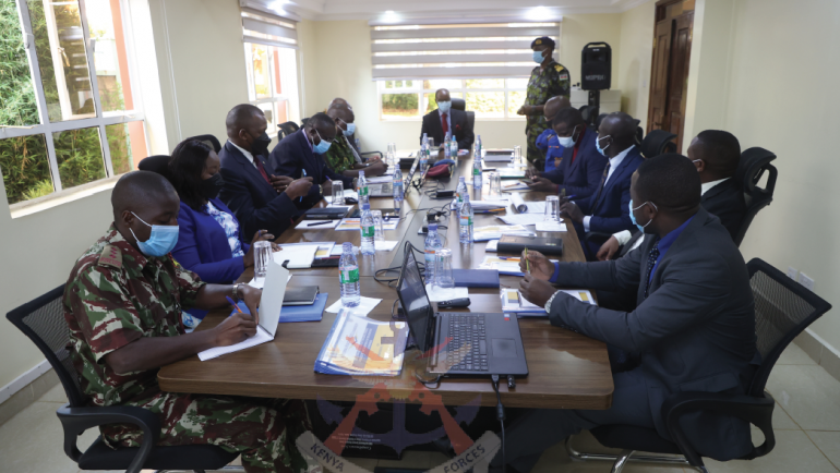 DEFENCE HEADQUARTERS HOSTS NATIONAL POLICE SERVICE IN BENCHMARKING FORUM