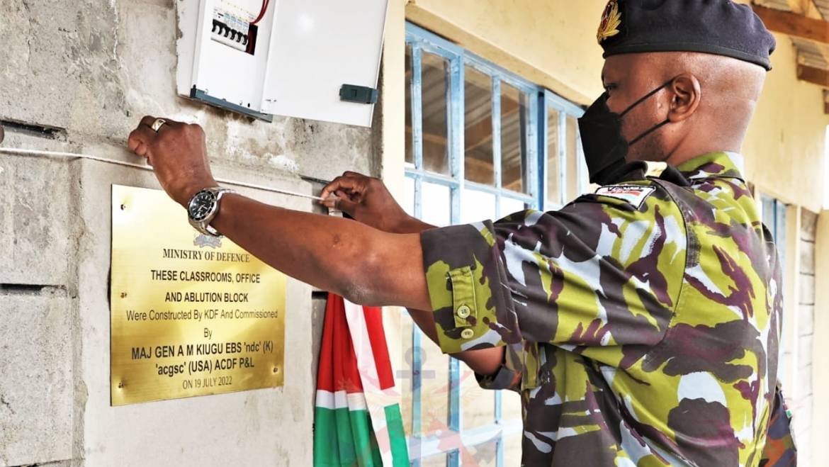 KDF CONTINUE TO IMPROVE LIVES