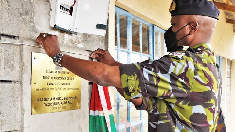 KDF CONTINUE TO IMPROVE LIVES