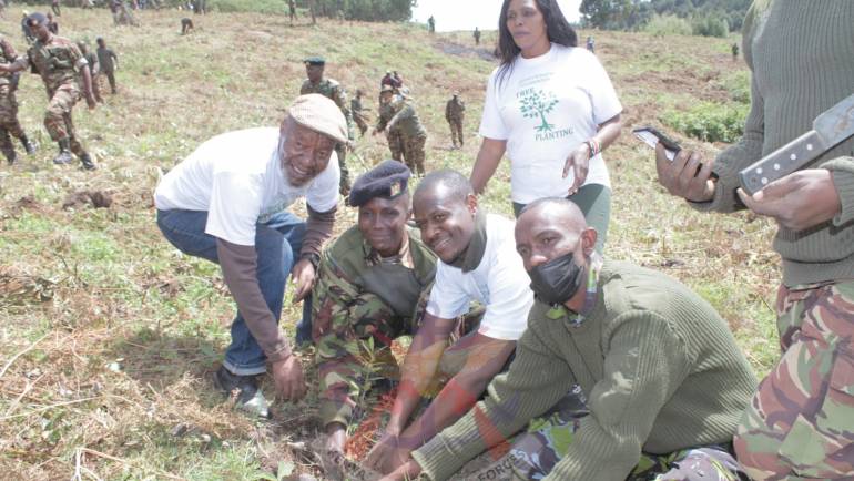 KENYA ARMY CORPS OF TRANSPORT FOSTERS ENVIRONMENTAL SOLDIER PROGRAM