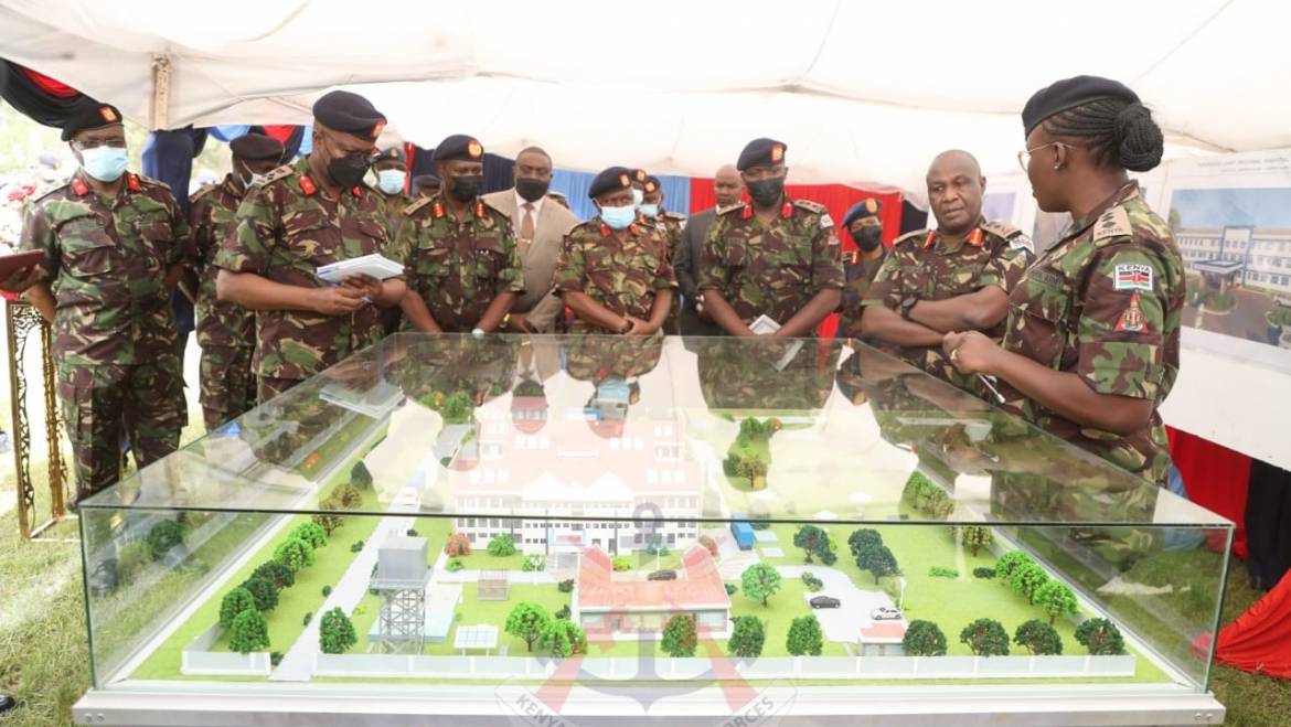 CDF PRESIDES OVER THE GROUNDBREAKING CEREMONY OF LANET LEVEL IV REGIONAL HOSPITAL