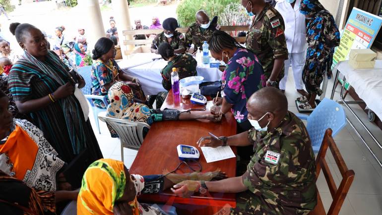 KDF PARTICIPATES IN REGIONAL CIMIC WEEK IN TANZANIA