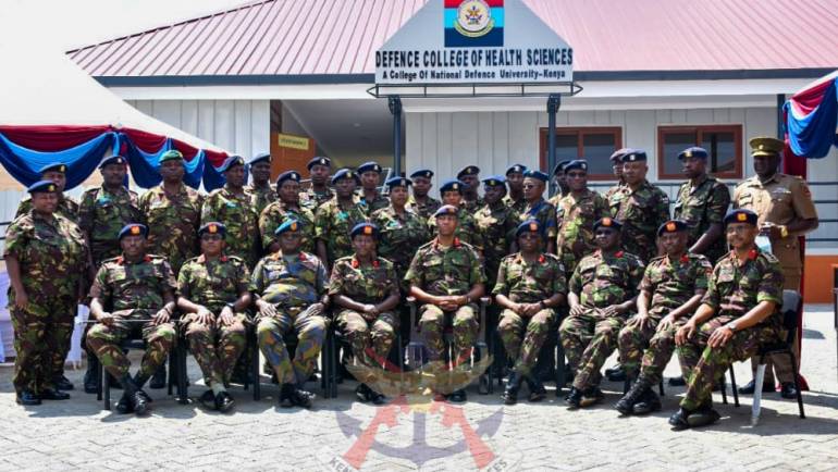 KDF NURSES CONTINUE TO SHARPEN THEIR ARROW HEAD
