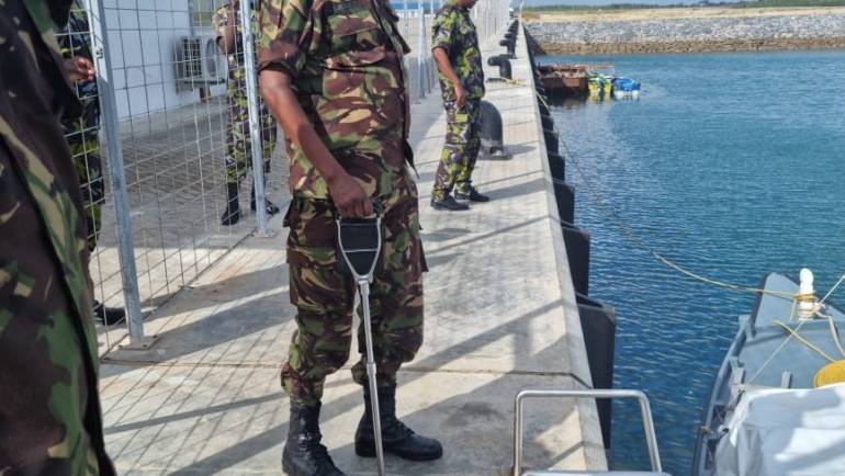 ACDF OPD&T VISITS FORWARD OPERATING BASES IN SOMALIA AND OAB.
