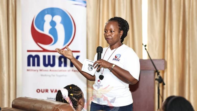 MILITARY WIVES ASSOCIATION OF KENYA (MWAK) MENTORS FAMILIES OF TROOPS SERVING IN PEACEKEEPING MISSIONS