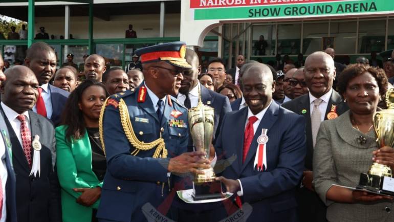 MINISTRY OF DEFENCE EXCELS AT 2022 NAIROBI INTERNATIONAL TRADE FAIR