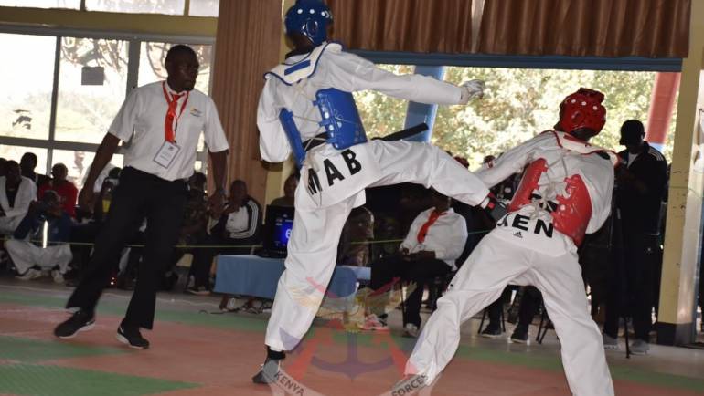 MOI AIR BASE EMERGE TOP IN THE CDF TAEKWONDO CHALLENGE CUP 2022