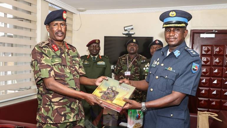 ZAMBIA DEFENCE DELEGATION VISITS DEFENCE HEADQUARTERS