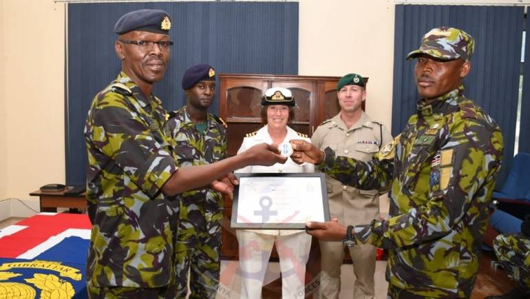 KENYA NAVY MARINE COMMANDOS INSTRUCTORS’ GRADUATE