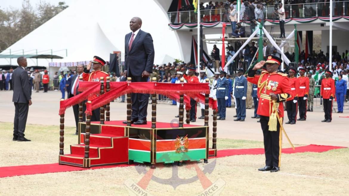 KDF PARTICIPATES IN MASHUJAA DAY FETE