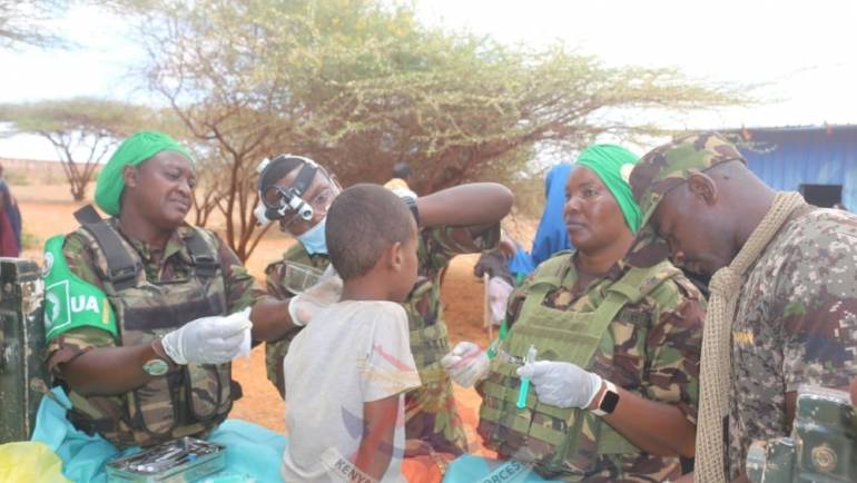 FOOD AND WATER, THE BEST MEDICINE FOR  LIKOLEY RESIDENTS IN KISMAYO, SOMALIA