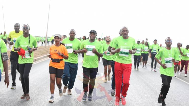 KDF TAKES PART IN THE 19TH EDITION OF THE STANDARD CHARTERED MARATHON