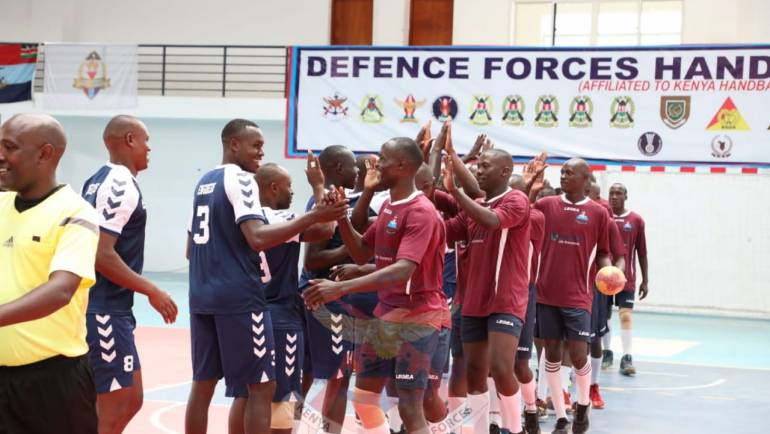 CDF HANDBALL CHAMPIONSHIPS KICKS OFF AT ULINZI SPORTS COMPLEX