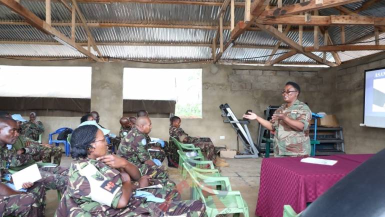 MISSION AWARENESS FOR KEN QRF IN DRC