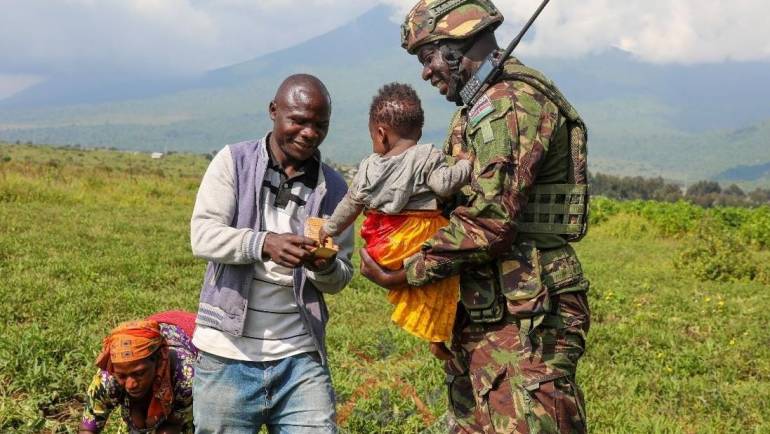 CHRISTMAS GIFT TO IDPS IN EASTERN DRC