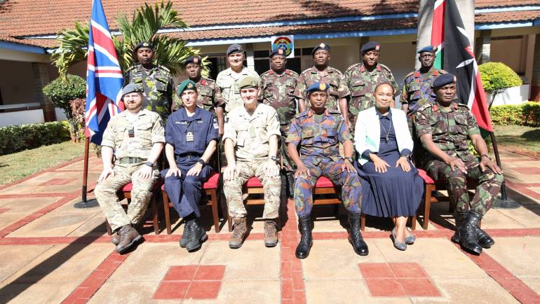 VISIT TO JOINT COMMAND AND STAFF COLLEGE BY CHIEF EXECUTIVE AND COMMANDANT DEFENCE ACADEMY OF THE UNITED KINGDOM MAJ GEN ANDREW MICHAEL ROE