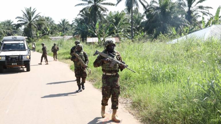 KENYAN TROOPS INTENSIFY PATROLS IN ITURI PROVINCE