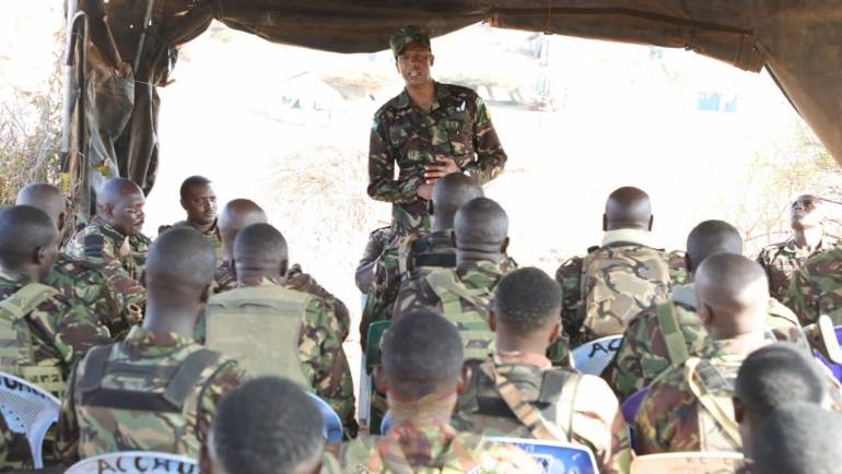 ASOB COMMANDER IN LAMU AND GARISSA COUNTY