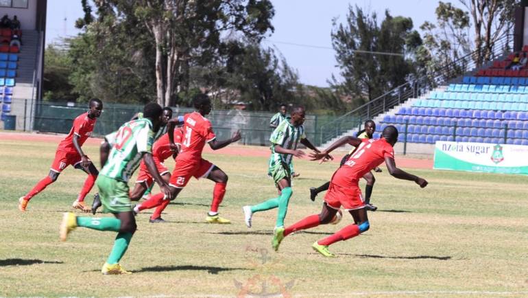 “SUGAR MILLERS” UPSET ULINZI FOOTBALL CLUB