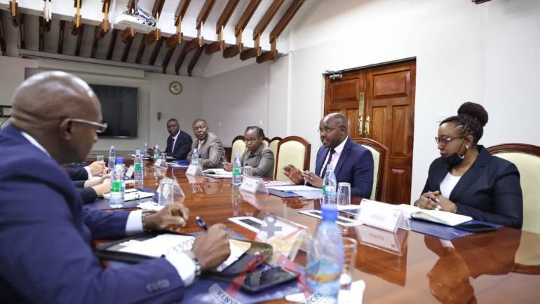DEFENCE PS HOSTS OFFICIALS FROM THE STATE DEPARTMENT OF THE MINISTRY OF PUBLIC SERVICE