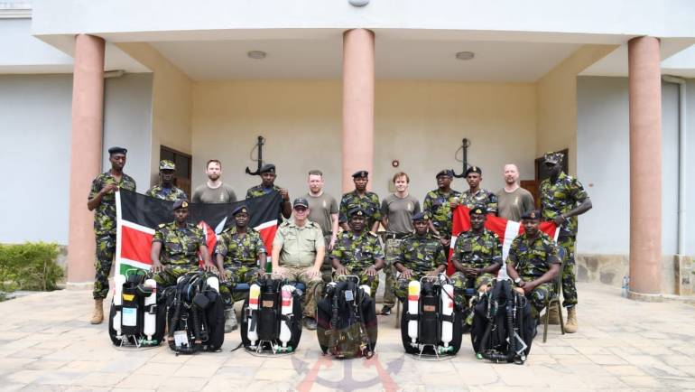 ENHANCING DIVING CAPABILITY FOR KENYA NAVY DIVERS
