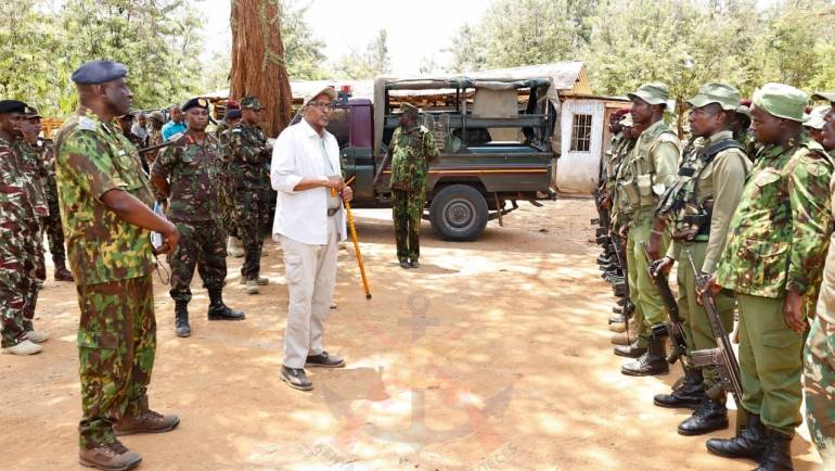 CS DEFENCE REAFFIRMS GOVERNMENT’S COMMITMENT TO END BANDITRY.
