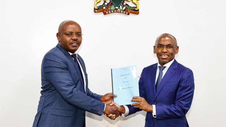 DEFENCE PS SIGNS MOU WITH NATIONAL STEERING COMMITTEE ON DROUGHT RESPONSE