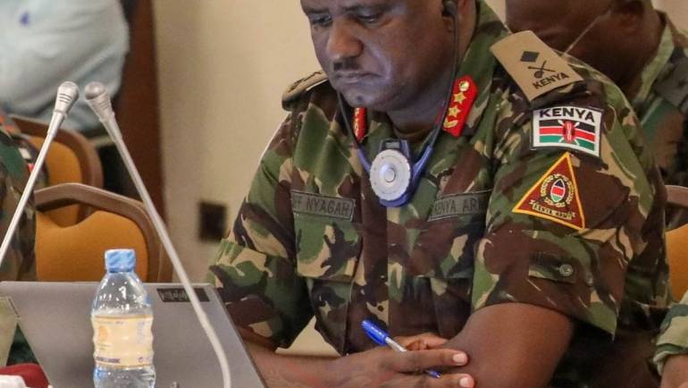 EACRF FORCE COMMANDER BRIEFS UNSC MEMBERS ON EASTERN DRC SECURITY SITUATION