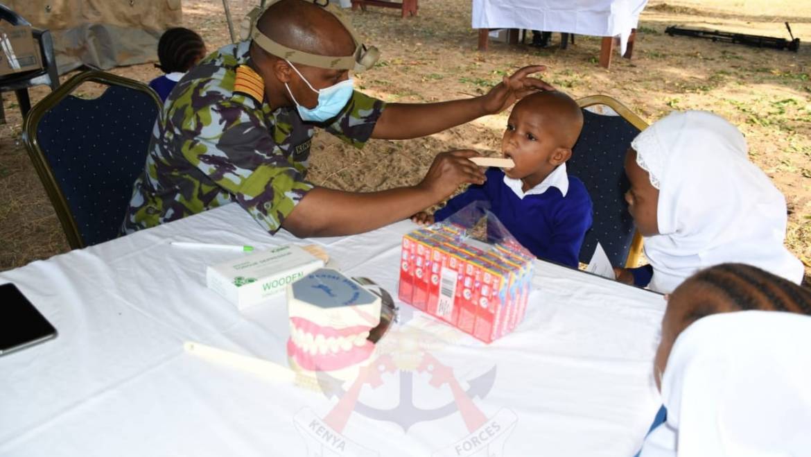 KENYA NAVY MARKS WORLD ORAL HEALTH DAY