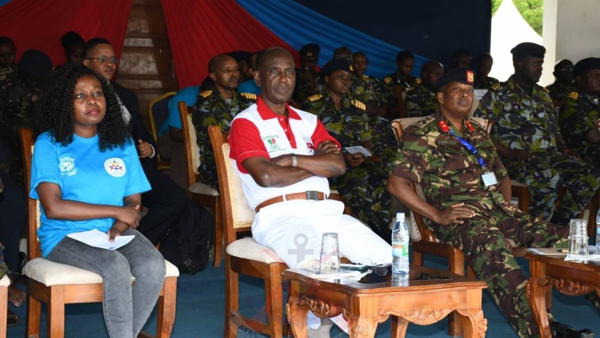 DEFMIS HOLDS A MEDICAMP AT  KENYA NAVY BASE, MTONGWE