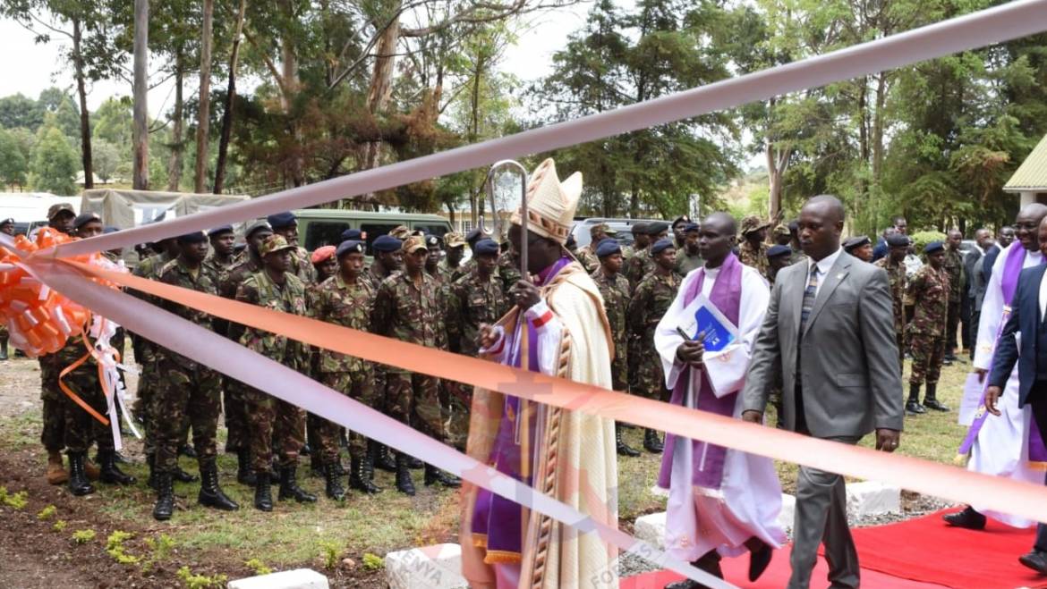 OFFICIAL OPENING AND DEDICATION OF ST MARK’S AC SUNDAY SCHOOL CLASSES AT 9KR ELDORET