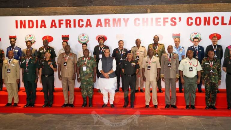 INDIA-AFRICA ARMY CHIEFS CONCLAVE