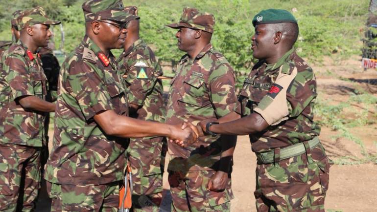 DEPUTY COMMANDER KENYA ARMY VISITS TROOPS UNDER ‘OPERATION MALIZA UHALIFU’ NORTH RIFT
