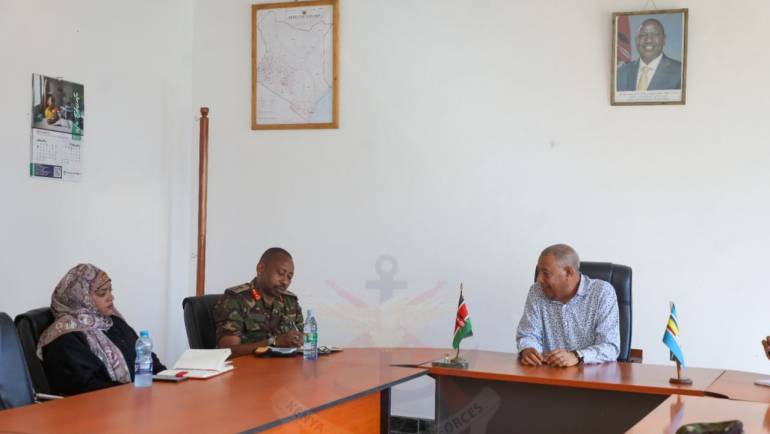 GOC EASTCOMM HOLDS QUARTERLY SECURITY MEETING WITH LAMU LEADERS