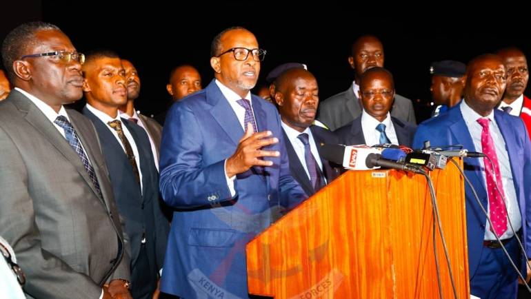 FIRST GROUP OF EVACUEES FROM SUDAN ARRIVE IN KENYA