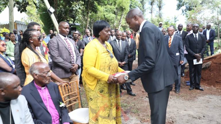 FINAL SEND OFF AMB. MAJ GEN (Rtd) AYUB GUANTAI MATIIRI