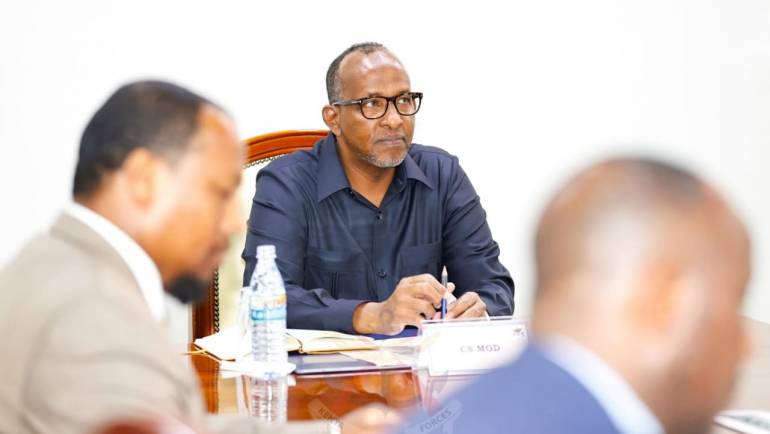 CS DEFENCE HOSTS OFFICIALS FROM COAST GUARD AND SHIPPING DEPARTMENT