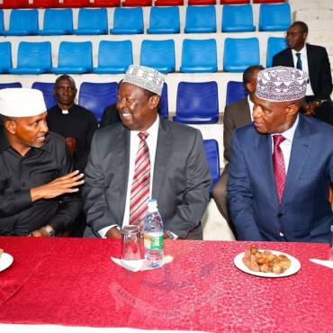 PRIME CABINET SECRETARY JOINS KENYA DEFENCE FORCES MUSLIMS FOR IFTAR