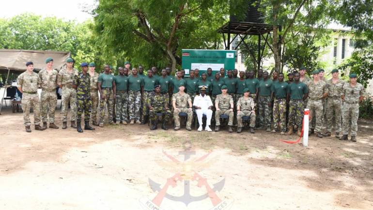 ASSAULT COURSE TO BOOST KENYA NAVY MARINES COMMANDOS TRAINING