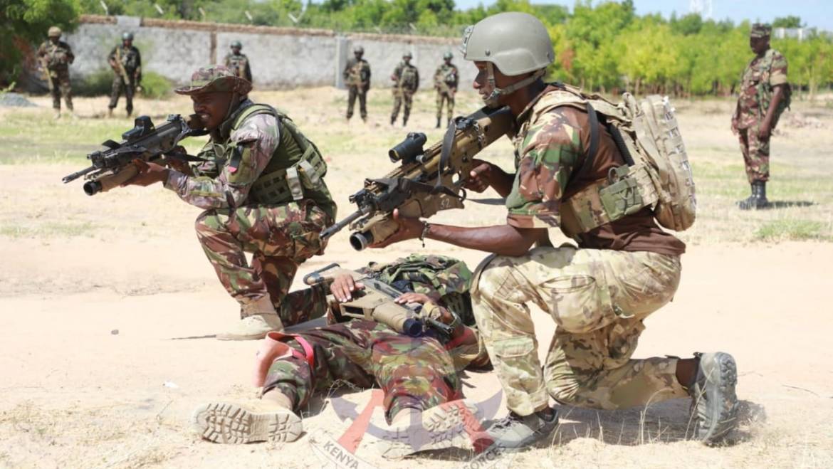 SSF AND KDF TACTICAL COMBAT CASUALTY CARE STUDENTS GRADUATE