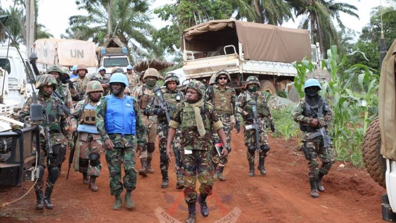 BENI-DRC:MONUSCO AND FARDC RESTORES ORDER IN REBEL PRONE NATIONAL ROUTE No. 4