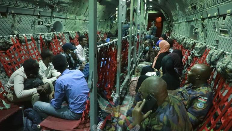 MORE KENYANS EVACUATED FROM SUDAN